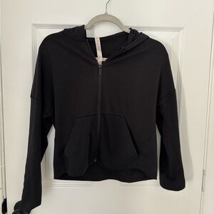Lululemon Athletica Black Zip-Up Jacket